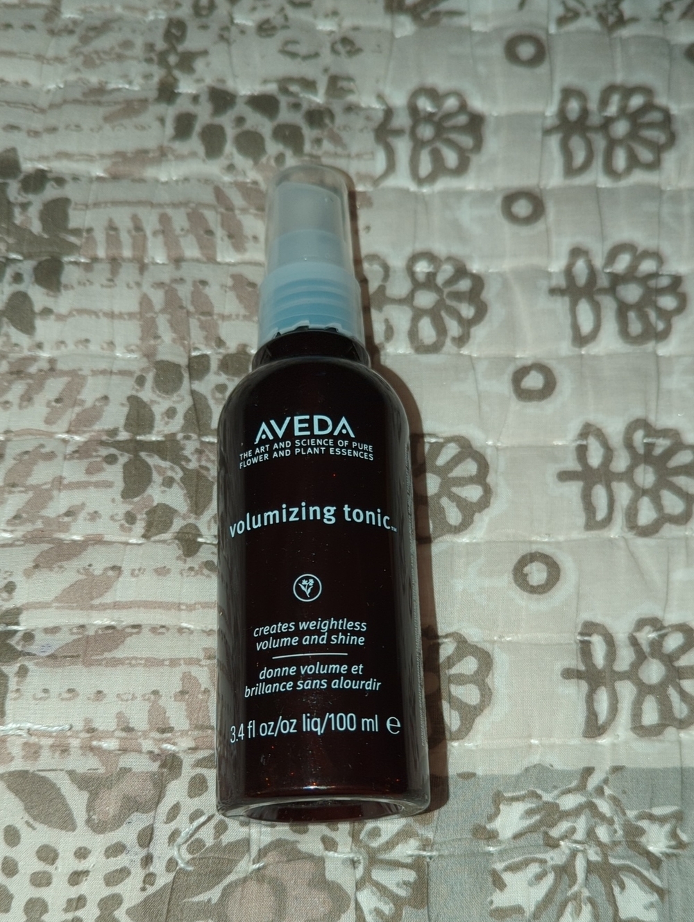 AVEDA Volumizing Tonic - Brown Bottle with White Spray Cap